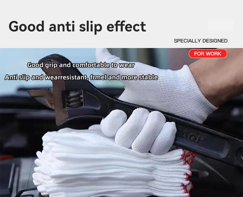 Labor Protection Construction Work Hand Gloves for Worker Rubber Wear-Resistant Oil-Proof