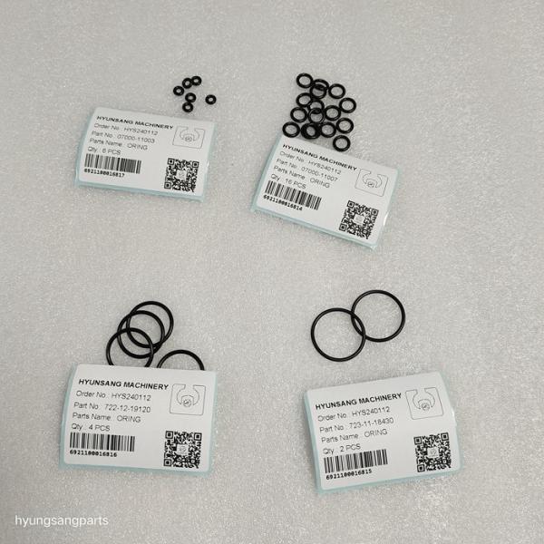 O Ring 07000-11003 07000-11007 722-12-19120 723-11-18430 07000-01007 For PC220