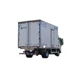 5 Tons Diesel Light Duty Reefer Trucks , 130hp Fridge Freezer Vans