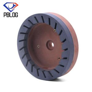 China Glass Polishing Diamond Resin Grinding Wheel Beveling Machine Processing factory