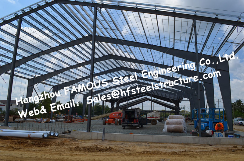 Prefabricated Industrial Structural Steel Buildings / Residential Steel Structure Building EPC General Contractor
