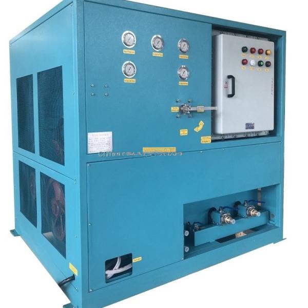 Oil Less 25HP ISO Tank Refrigerant Recovery Equipment ATEX Certification