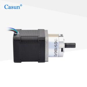 China 42*34MM NEMA 17 Gearbox Stepper Motor 2 Phase Stepping Motor 13.2V factory