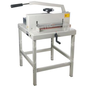 China Durable 1000W Manual Paper Cutter With Hand Wheel Push System 4708 factory