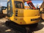 Tonnage 6 ton Japan origin bucket 0.28m3 used Komatsu crawler midi excavator
