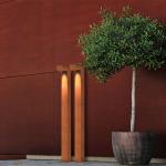 Decorative LED Garden Lights Stainless Steel Body Outdoor LED Bollard Light With