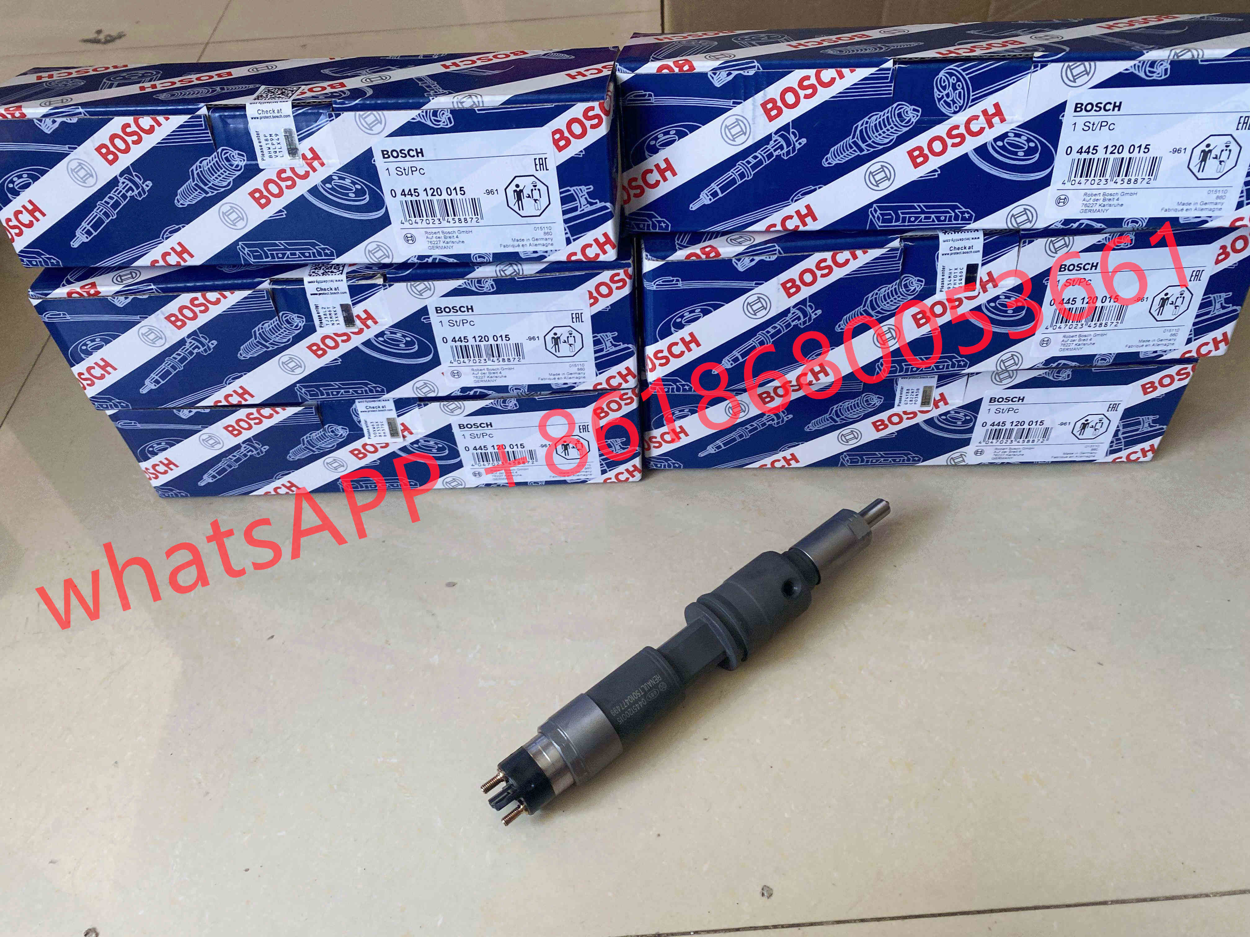 OTTO Construction Machinery Parts F00RJ00399 Injector 0445120009 0445120010 0445120014 0445120015 Common Rail Fuel Injec