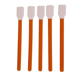China 100pcs/bag PS707 Cleanroom Industrial Cleaning Sterile Double Layered Polyester Knit Head Gun Cleaner Swab factory