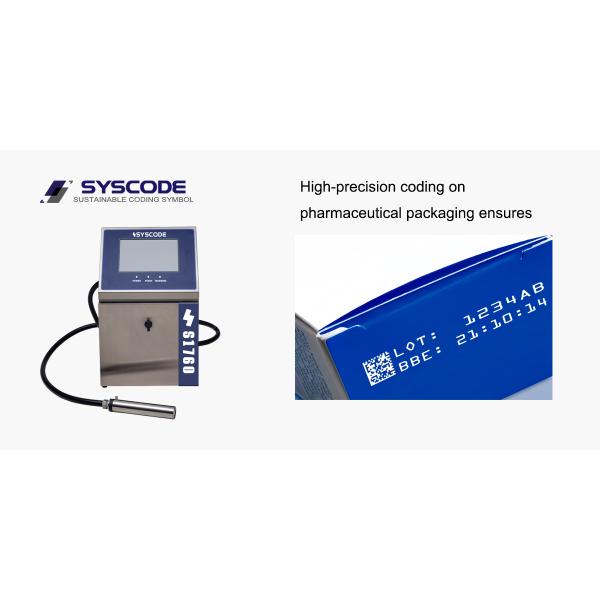 Non Contact Small Character Continuous Inkjet Printer Stable And Powerful 120W