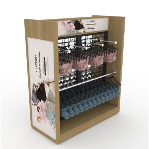 China Customizable Metal Wood Mixed Material Floor Display Stand For Supermarkets And Shopping Malls factory