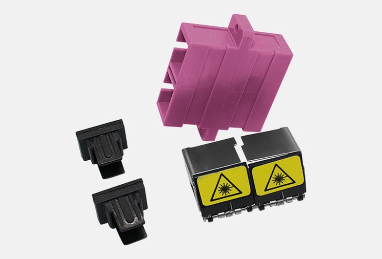 700 1 Dust Proof SC Adapter Duplex SC Multimode Fiber Adapter With Auto Shutter DX