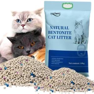 China Fragrance Bentonite Clay Litter Odor Control Cat Litter Sand Clumping factory