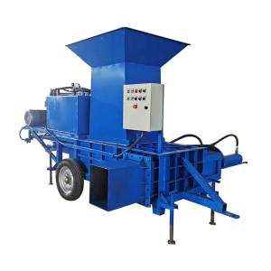 Automatic Corn Baler Machine For Farms With PLC Distribution Box Control