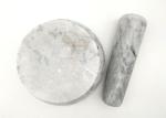 Natural Carve Marble Stone Mortar And Pestle Polished Kitchen Tool