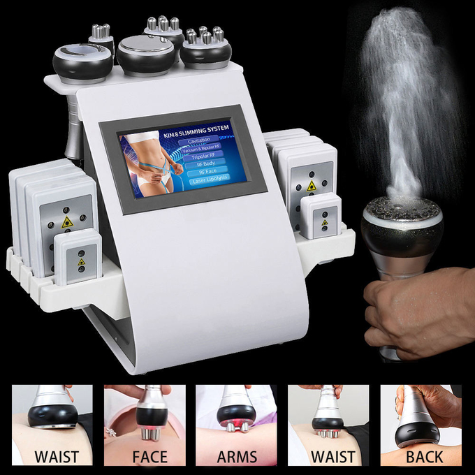 Lipo Cryo Kim 8 80k Ultrasonic Cavitation Machine Body Sculpt 5 Handles