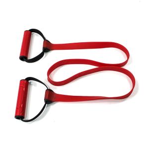 China 147CM 90LB Power Systems Exercise Resistance Tubes With Handles Booty Fitness factory