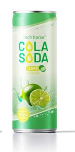China OEM Cola Drink Processing 330ml Lime Flavour Soda Drink Processing factory