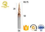 High Hardness Miniature Tapered End Mills For Woodworking Sharp Blade