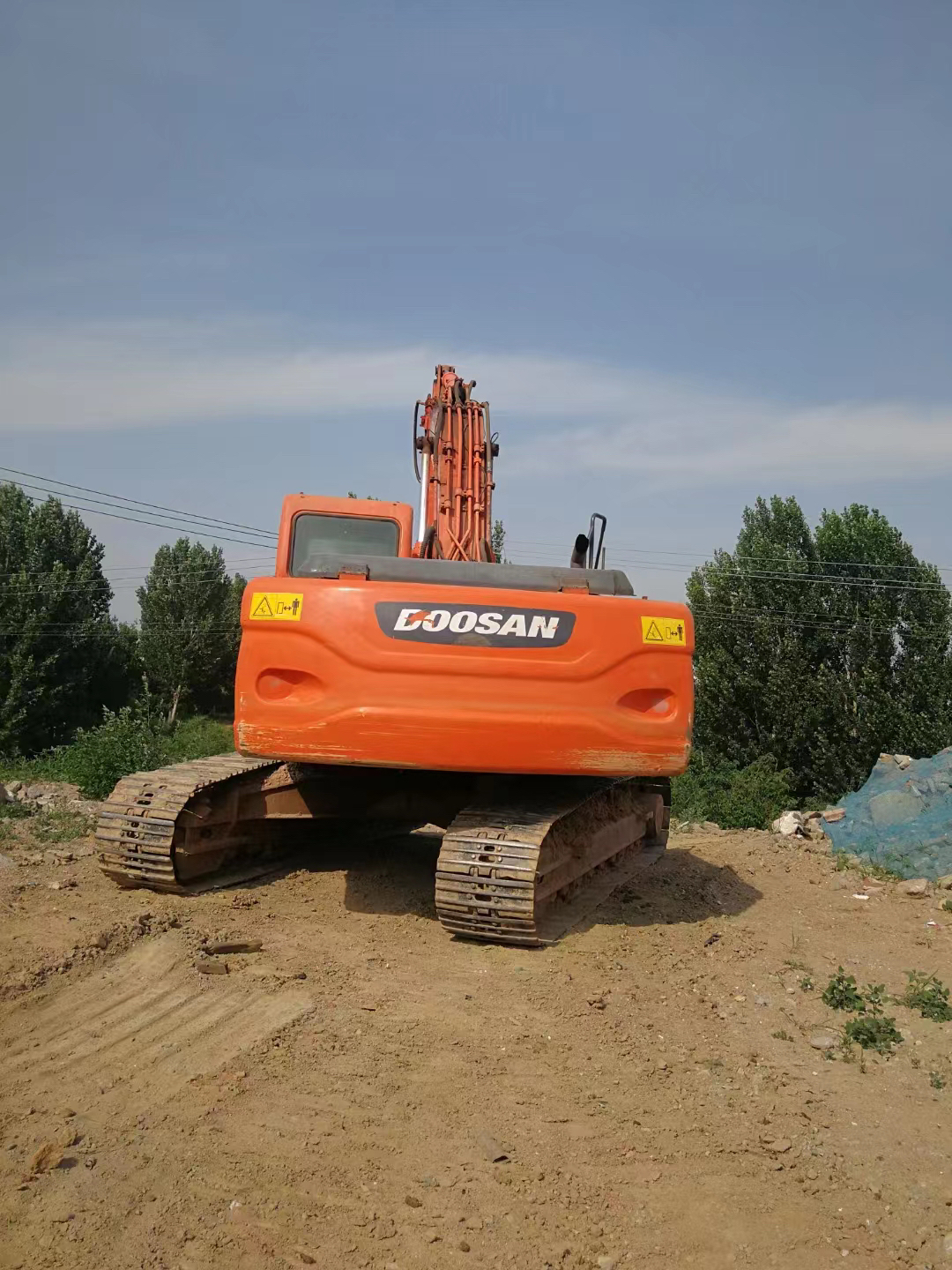 Hydraulic Valve Original Doosan DX225LC Excavator Made in Korea 20600 KG Machine Weight