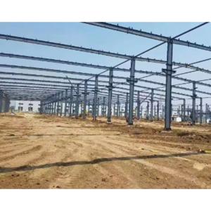 China Seismic Painting Steel Structure Warehouse Prefab Metal Office Buildings ISO9001 factory