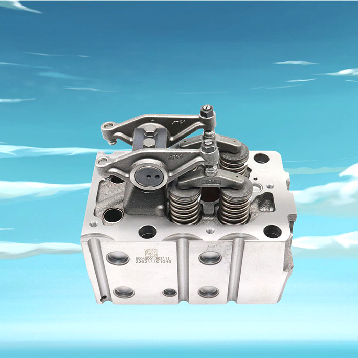 WEICHAI WP10 WP12 Four Valve EFI Engine SHACMAN X3000 M3000 X5000 Cylinder Head Assembly Engine Parts for 2005- Year Steel
