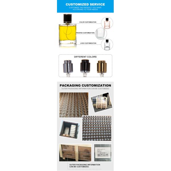 New Style Glass Perfume Bottles Empty Recyclable Glass Spray Bottle With Cover