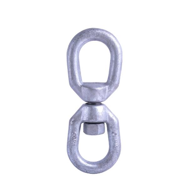 Galvanized Heavy Duty Chain Swivels Eye to Eye for Heavy-Duty Industrial
