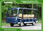 72V 7.5kw Electric Sightseeing Bus Max 40KM/H Speed Powered By Electricity
