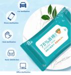 Portable Alcohol Wet Wipes Quick Hand Sanitizer For Cleaning