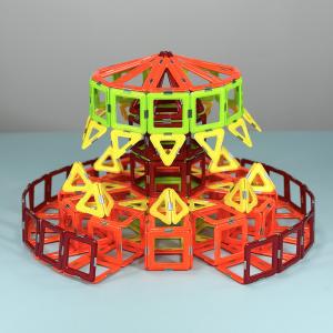 China OEM Circus Troup Magnetic Building Blocks Educational Construction Magnetic Toys factory