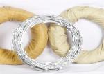10m Roll Length Galvanized Razor Barbed Wire for airport