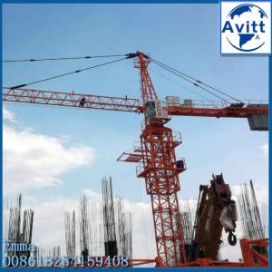 China 8 ton City Crane Faucet Tower Crane TC6013 Top Kit Construction Crane DAP Moscow factory