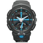 Mens OEM Recycled Plastic Watch 54mm Dual Movement Watch Colorful