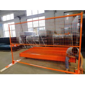 China UV Treated Galvanized Temporary Construction Fence Round Square Feet factory