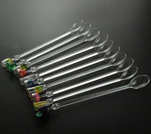 China acrylic creativity drink stirrers Bar cocktail stir bar with spoon 22.5 cm length factory