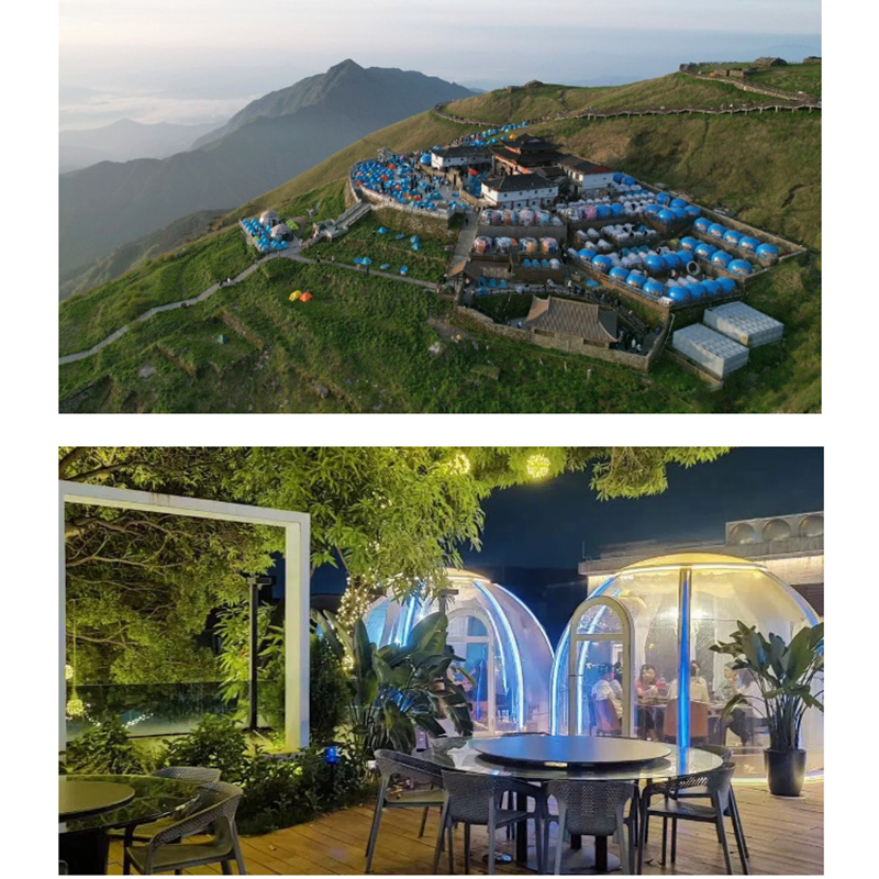 PC Bubble House Outdoor Transparent Spare Room Homestay Hotel Dining Outdoor Courtyard Mobile