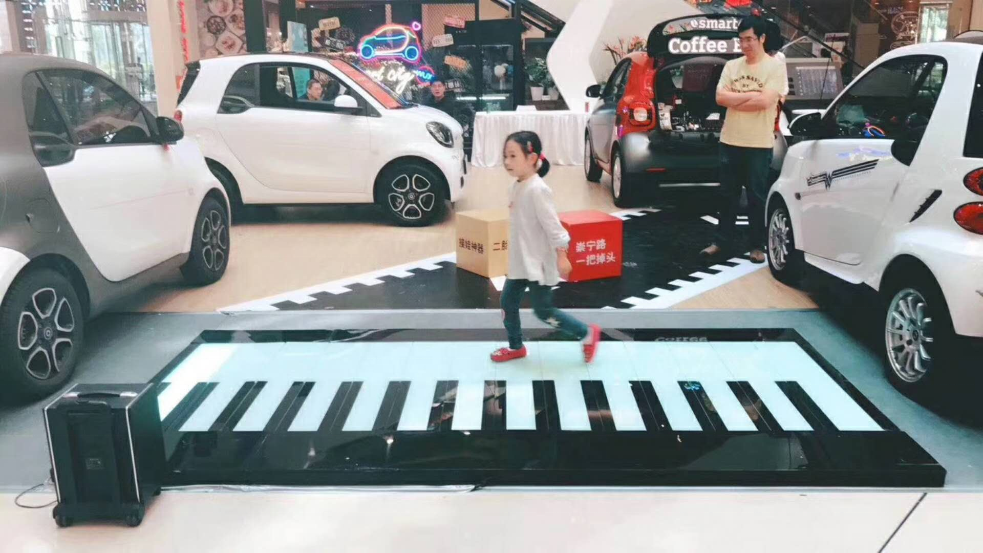 Piano Music Dance Floor for Event Dancing Tiles RGB Lecture Stage Club DJ Equipment 1-