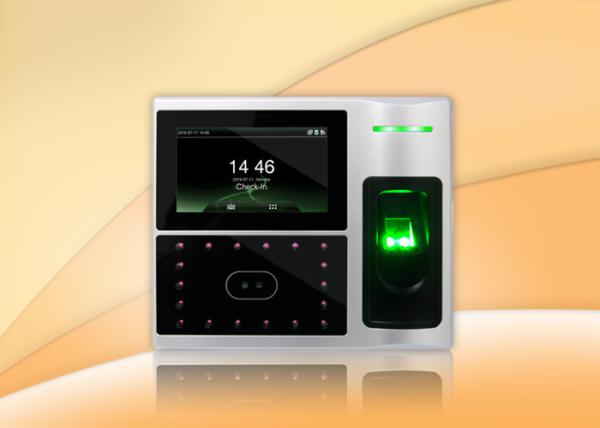 China Biometric Facial Recognition Time Attendance Machine , facial recognition device factory