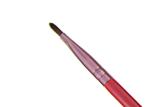 Wooden Handle Lipstick Lip Liner Brush Retractable Lip Brush With Nylon Hair
