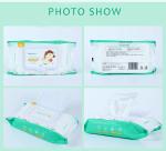 Newborns Baby Care Wet Tissue 80Pcs Spunlace Nonwoven Baby Wipes Individual Pack