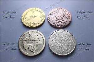 China New design luxury brand metal lid for candle jars factory