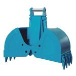 OEM ODM Hydraulic Clam Bucket For Excavator Komatsu KOBELCO VOLVO