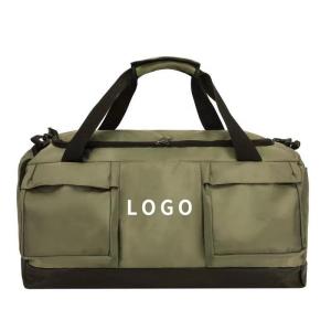 China Weekender Overnight Waterproof Travel Gym Sports Duffel Bags With Shoe Compartment factory