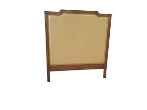 China Walnut wood veneer upholstery king/queen size wooden headbaord for 5-star hotel bedroom furniture factory