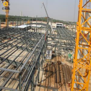 China Modern Prefabricated Steel Frame Commercial Building Construction Customizable factory