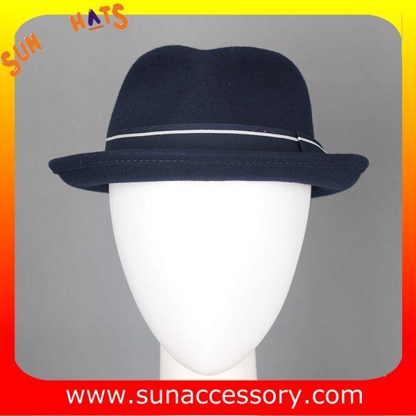 5910955 Sun Accessory customized winner fashion 100% wool felt hats, men hats