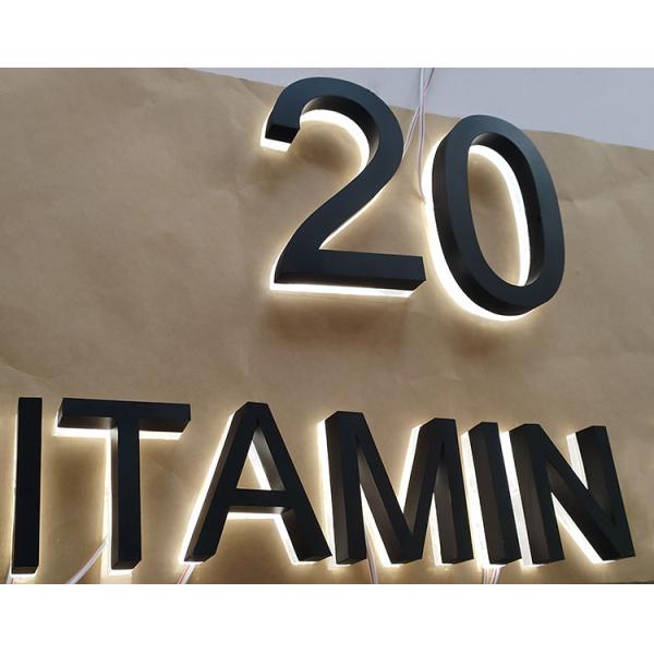 Tea Shop Waterproof 3D Illuminated Led Module Gold Signboard Channel Letter Sign Luminous Backlit Metal Letters Alphabet Sign