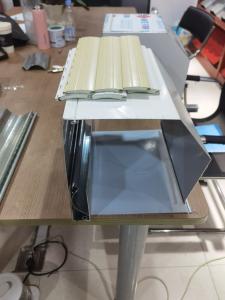 China Steel Aluminium Roller Shutter Door Machine PLC Control System 220V Voltage factory