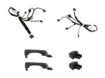Plastic Black Car Door Accessories car door pull handles