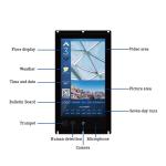 12V Intelligent Elevator System Elevator Touch Screen 18.8 Inch Smart Internet